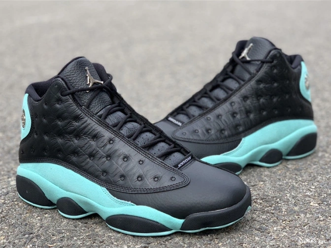 414571-030 Jordan Green 13 Black Island Retro Air 0818